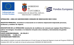 Línea subvenciones cheques de innovación IND/31/2024